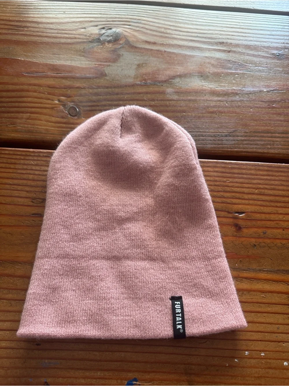 Kids Soft Knit Beanie - Dusty Rose